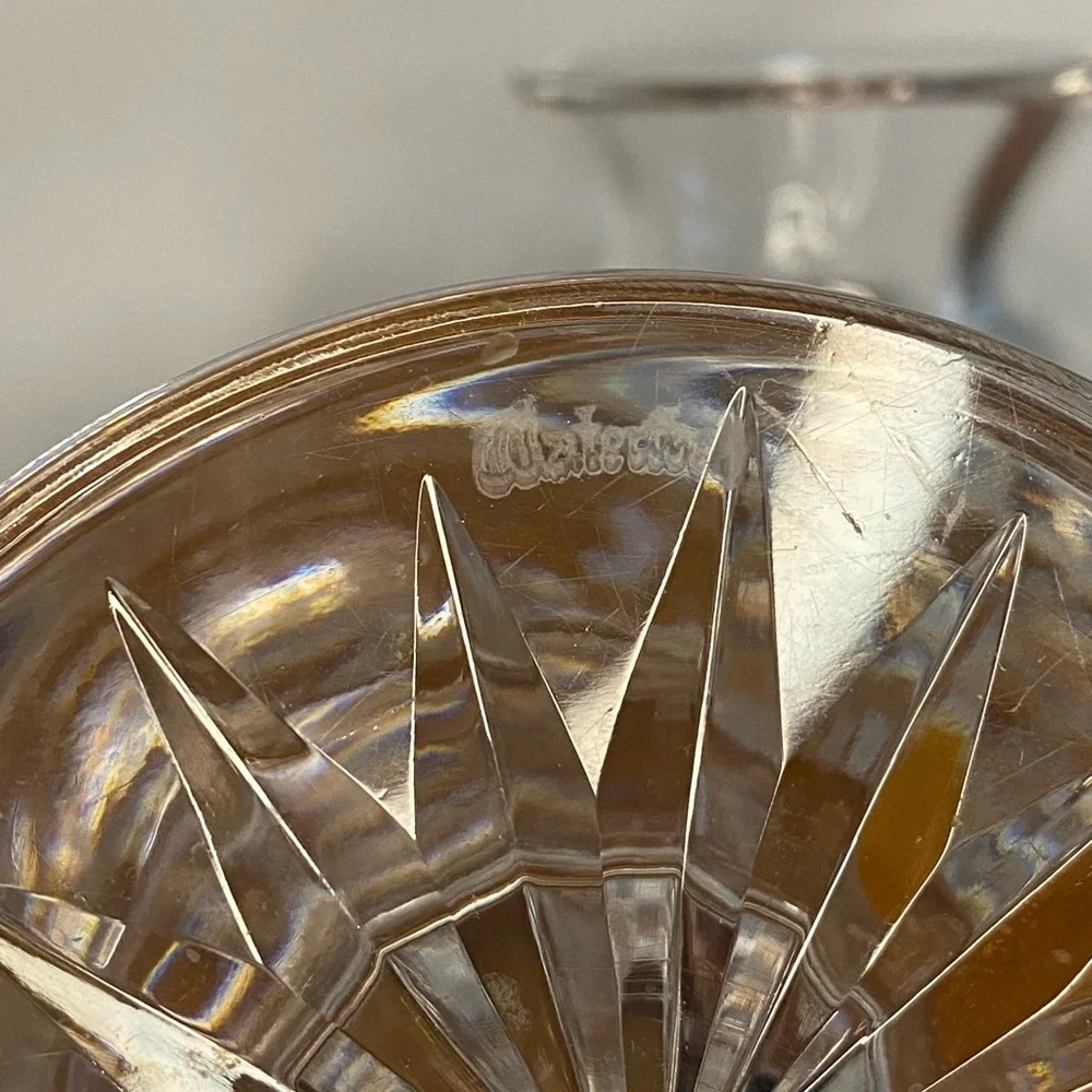 Vintage Waterford Crystal Candleholder